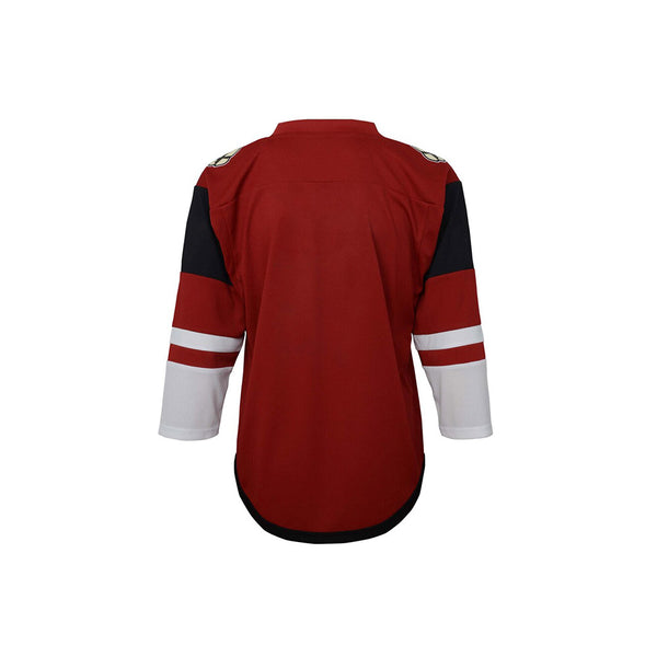 Outerstuff Toddler Arizona Coyotes Premier Home Jersey in Maroon - Back View