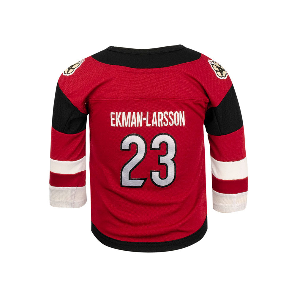 Adidas Arizona Coyotes No23 Oliver Ekman-Larsson Green Salute to Service Stitched Youth NHL Jersey